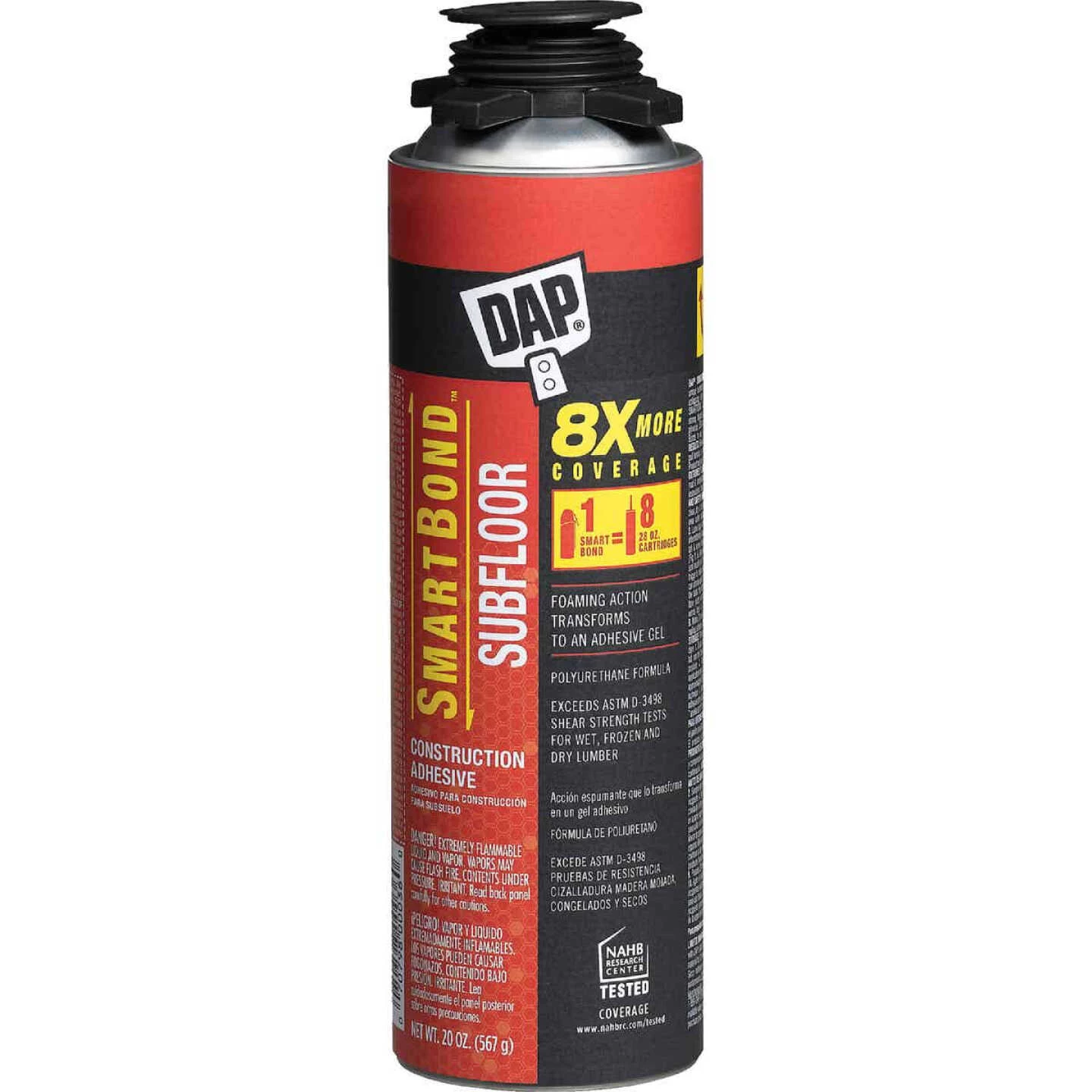 DAP SMARTBOND 20 Oz. Gun Grade Subfloor Adhesive 3 DAP SMARTBOND 20 Oz. Gun Grade Subfloor Adhesive