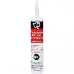 DAP 9.8 Oz. Commercial Kitchen Food-Grade Silicone Sealant, Clear