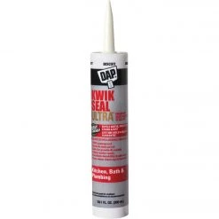DAP KWIK SEAL ULTRA 10.1 Oz. Biscuit Siliconized Kitchen & Bath Sealant
