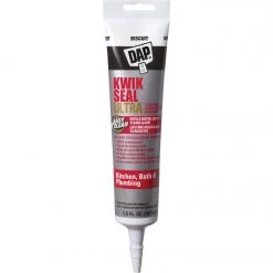 DAP KWIK SEAL ULTRA 5.5 Oz. Biscuit Siliconized Kitchen & Bath Sealant