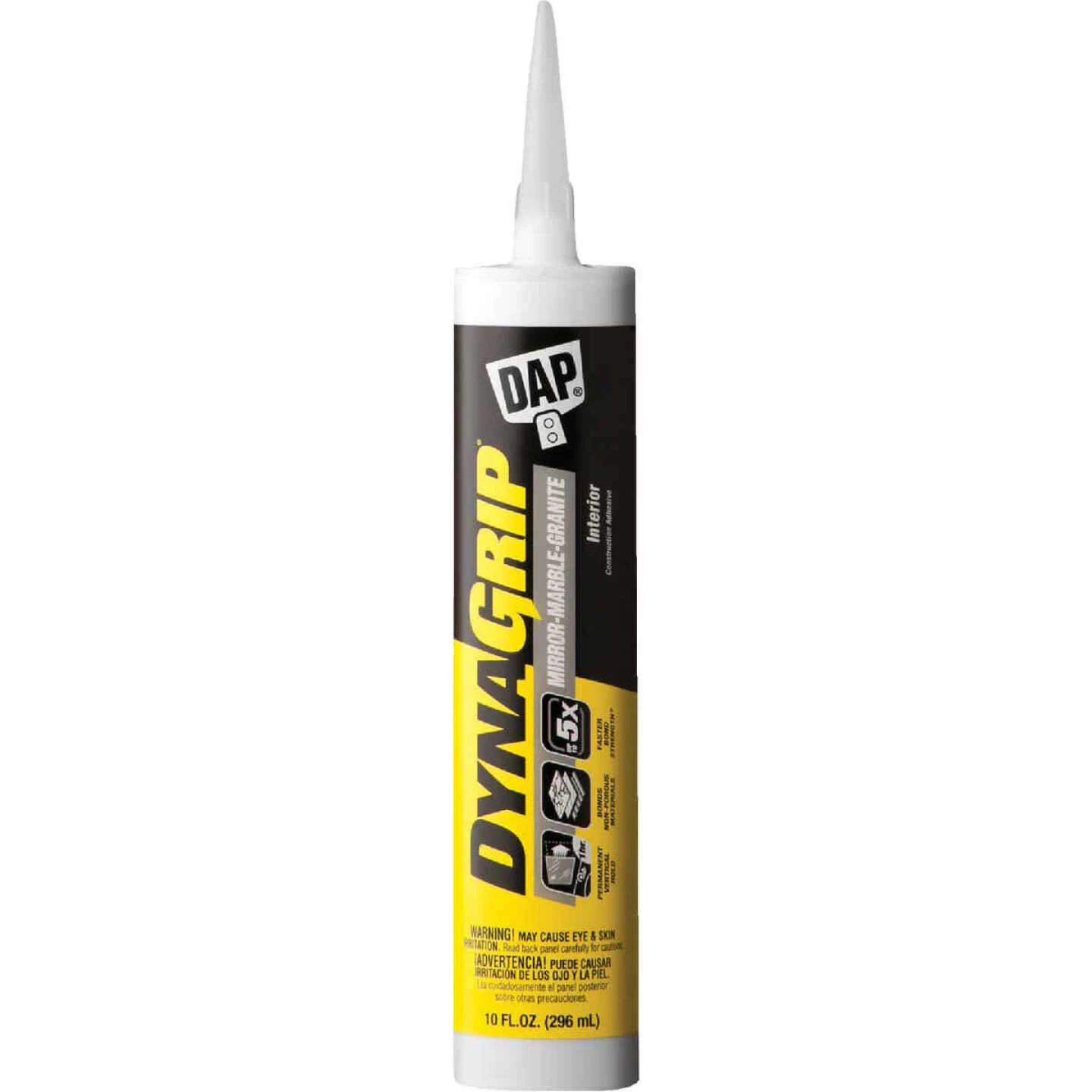 DAP DYNAGRIP 10 Oz. Mirror-Marble-Granite Construction Adhesive 3 DAP DYNAGRIP 10 Oz. Mirror-Marble-Granite Construction Adhesive