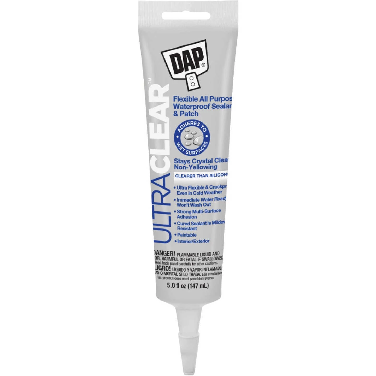 DAP Ultra 5 Oz. Flexible Elastomeric Sealant, Clear 3 DAP Ultra 5 Oz. Flexible Elastomeric Sealant, Clear