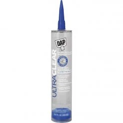 DAP Ultra Clear 10.1 Oz. Flexible Elastomeric Sealant, Clear