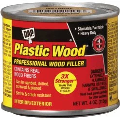 DAP Plastic Wood 4 Oz. Pine Solvent Professional Wood Filler
