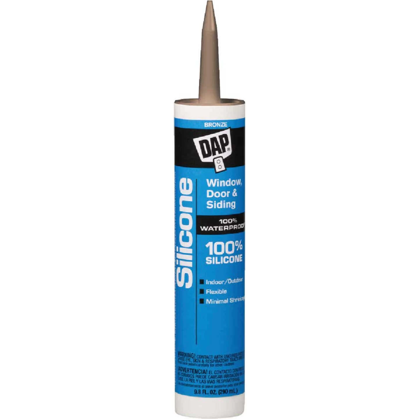 DAP 9.8 Oz. Window, Door & Siding Silicone Sealant, Bronze 3 DAP 9.8 Oz. Window, Door & Siding Silicone Sealant, Bronze