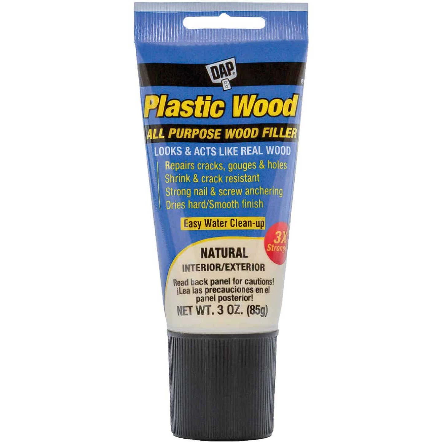 Dap Plastic Wood 3 Oz. Natural All Purpose Wood Filler 3 Dap Plastic Wood 3 Oz. Natural All Purpose Wood Filler