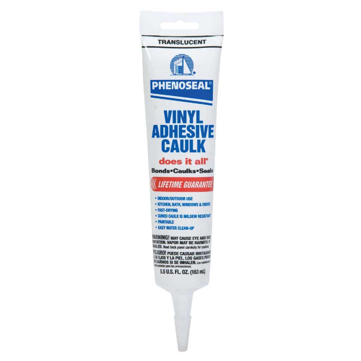 DAP Phenoseal 6 Oz. Translucent Vinyl Adhesive Caulk 3 DAP Phenoseal 6 Oz. Translucent Vinyl Adhesive Caulk