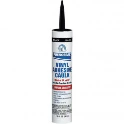 DAP Phenoseal 10 Oz. Black Vinyl Adhesive Caulk