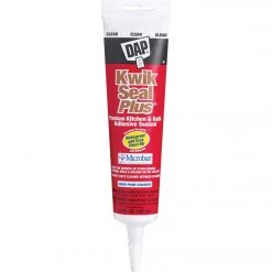 DAP Kwik Seal Plus 5.5 Oz. Clear Premium Kitchen & Bath Adhesive Sealant