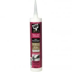 Dap 3.0 9 Oz. Crystal Clear Kitchen, Bath & Plumbing Caulk