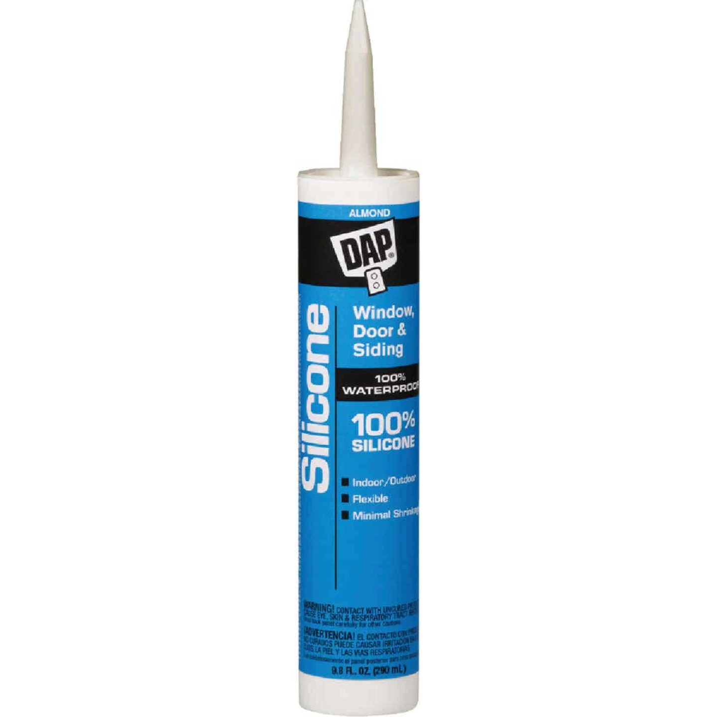 DAP 9.8 Oz. Window, Door & Siding Silicone Sealant, Almond 3 DAP 9.8 Oz. Window, Door & Siding Silicone Sealant, Almond